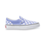 VANS CLASSIC SLIP-ON CHECK SHOES PALE IRIS/TRUE WHITE 12c