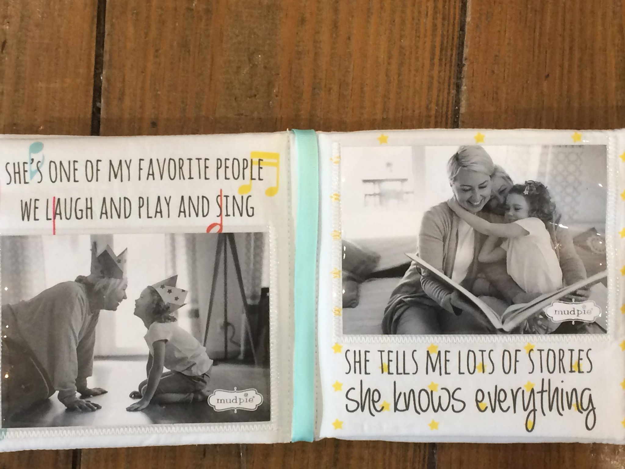 Grandma & Me Fabric Book