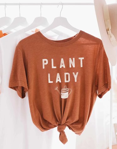 Oat Collective Plant Lady Graphic T-Shirt