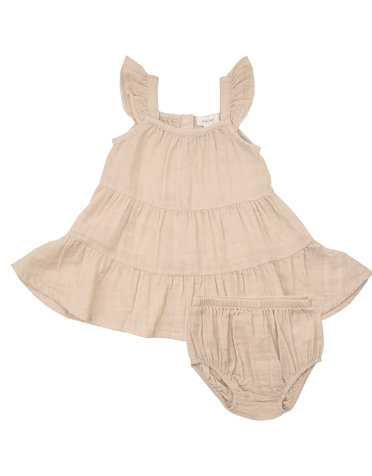 Solid Muslin Twirly Sundress