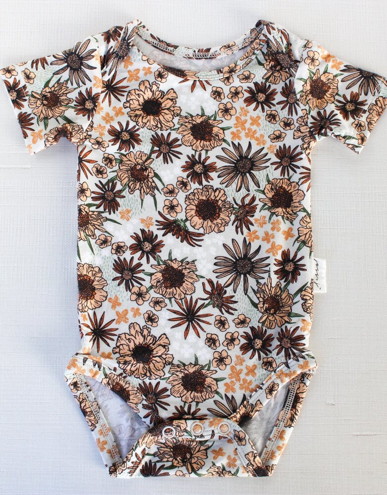 Joss + J Bamboo SS Onesie