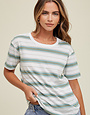 Striped Basic Tee