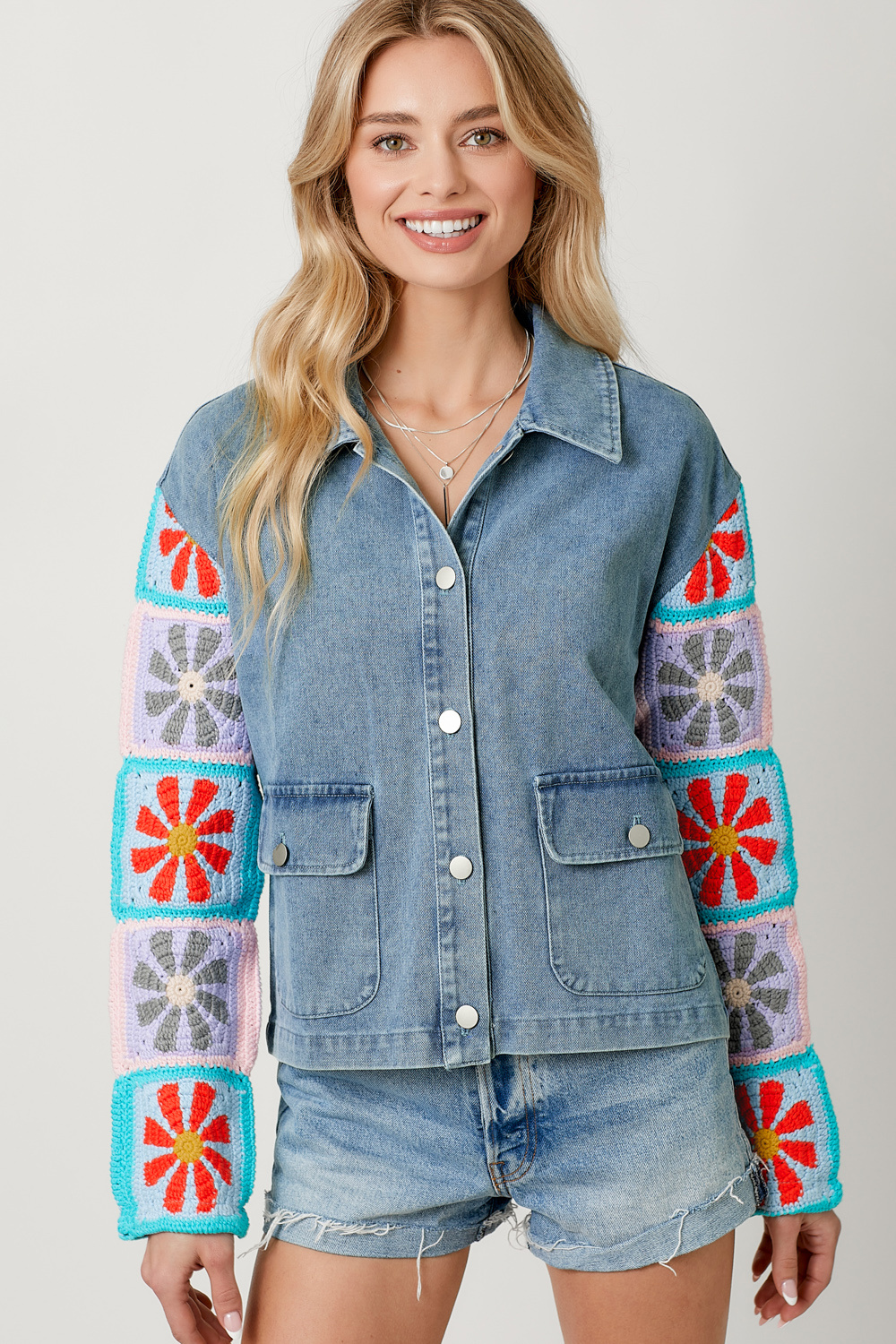 Crochet Sleeve Jacket Schroeder's Gifts