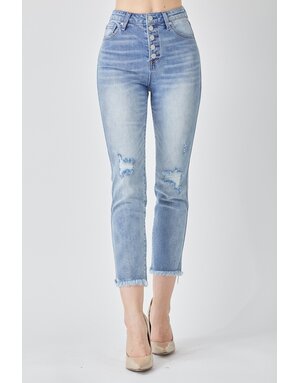 High Rise Straight Leg