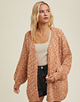 Multicolor Heather Cardigan
