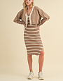 Sweater Dress & Cardigan Set