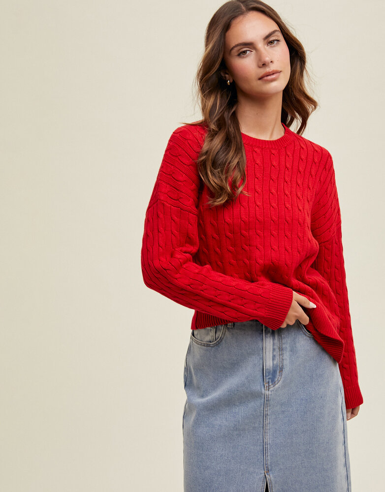 Cable Knit Sweater