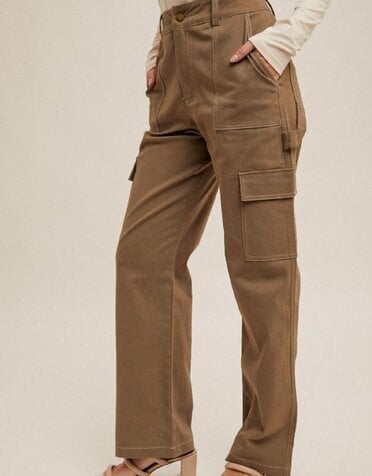 Stretch Twill Cargo Pant