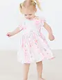 Castles & Rainbows Flutter Twirl Dress