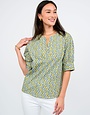 Ivy Jane Notched Front Shirt