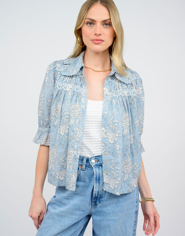 Ivy Jane Smocked Poet Top