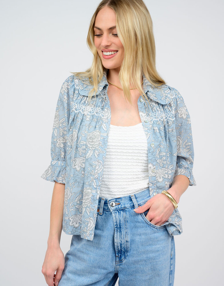 Ivy Jane Smocked Poet Top