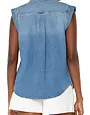 Liverpool Jeans Sleeveless Shirt w/Pockets