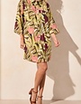 Flowy Pintuck Dress