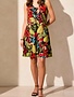 Slvls Vneck Dress