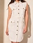 S/L Cargo Dress w/Pockets