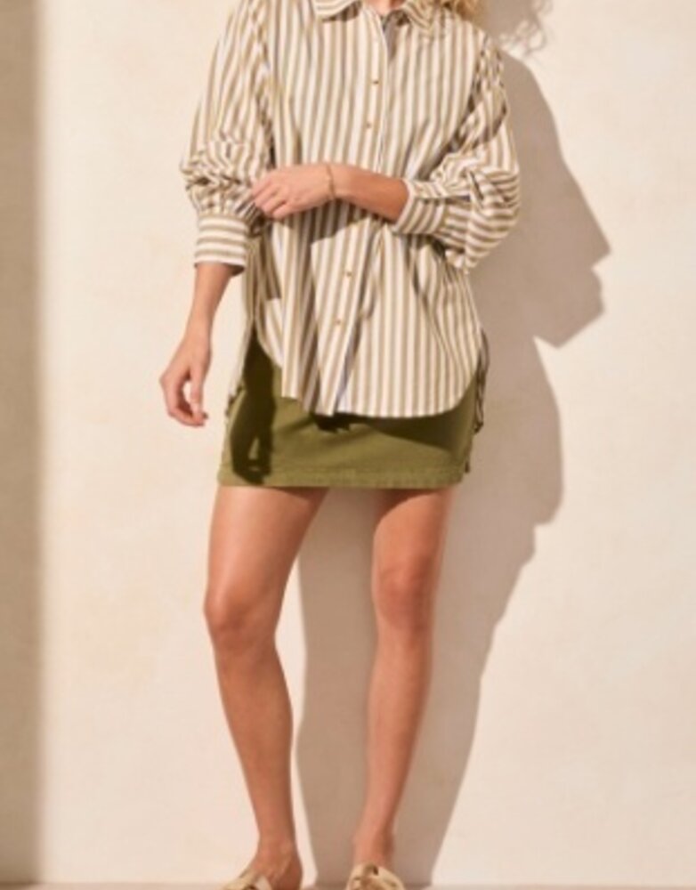 LS Button Front Shirt
