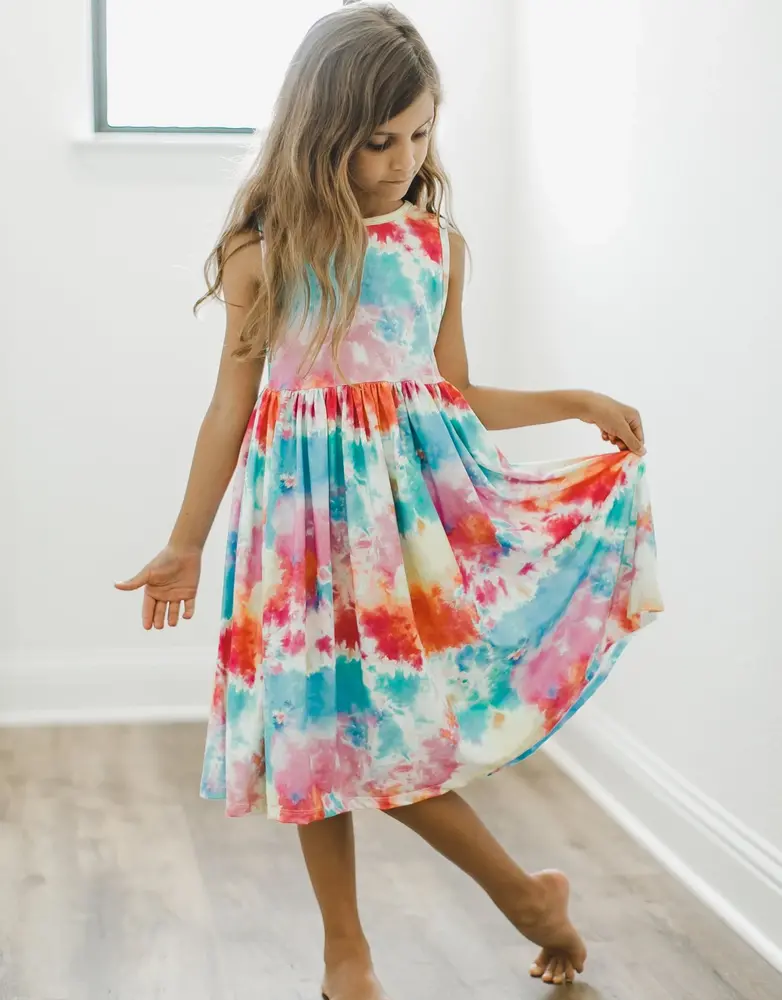 Far Out Tank Twirl Dress