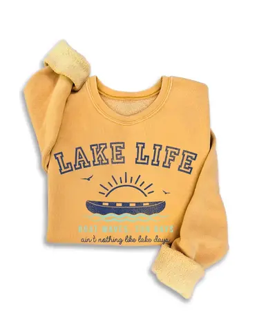 Hrt&Luv Lake Life Mineral Sweatshirts