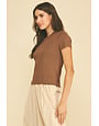 Pinch Pointelle Cable Knite Sweater