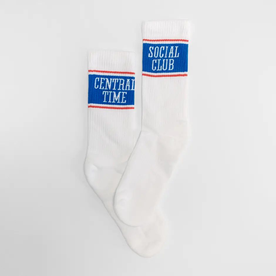 Central Time Social Club Crew Sock