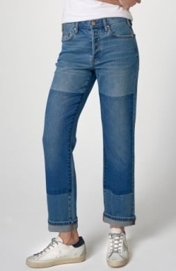 Liverpool Jeans Sloane Slouchy GF Cuffed Patch 27"