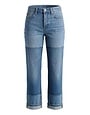 Liverpool Jeans Sloane Slouchy GF Cuffed Patch 27"