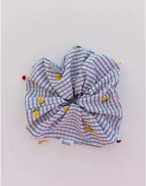 Lemon Charm Oversized Scrunchie