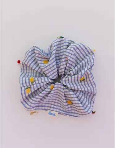 Lemon Charm Oversized Scrunchie