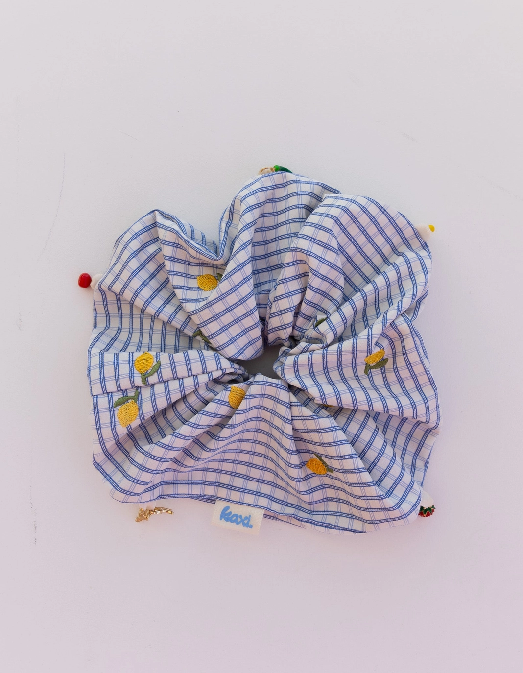 Lemon Charm Oversized Scrunchie
