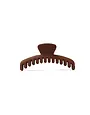 Matte Mini Hold Everything Claw Dk Brown
