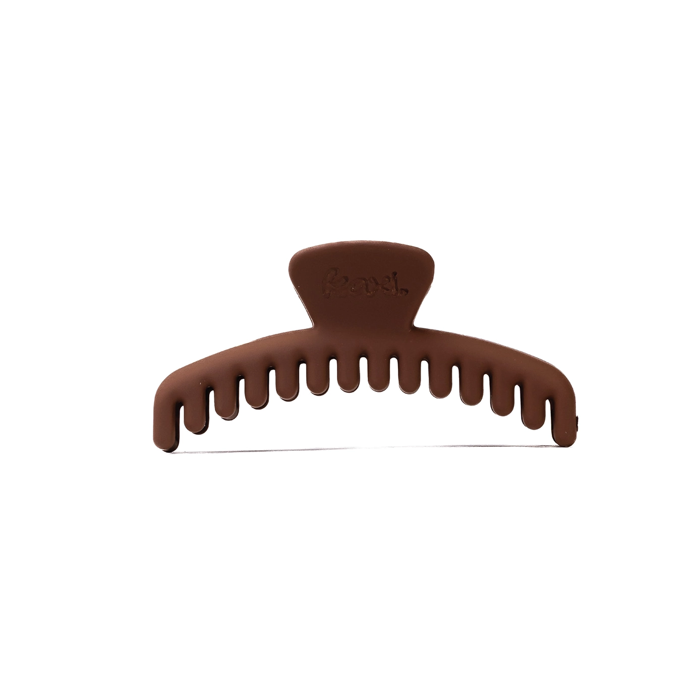 Matte Mini Hold Everything Claw Dk Brown