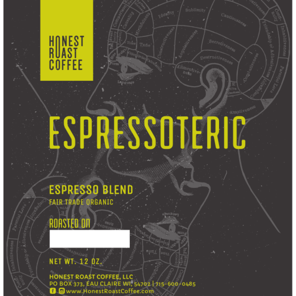 Honest Roast Coffee Honest Roast - Espressoteric (12 oz.)