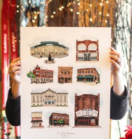 Volume One Our Little Downtown Eau Claire 18x24