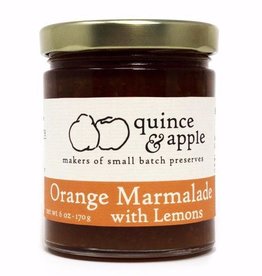 Quince & Apple Preserves - Orange Marmalade w/ Lemons (6 oz.)