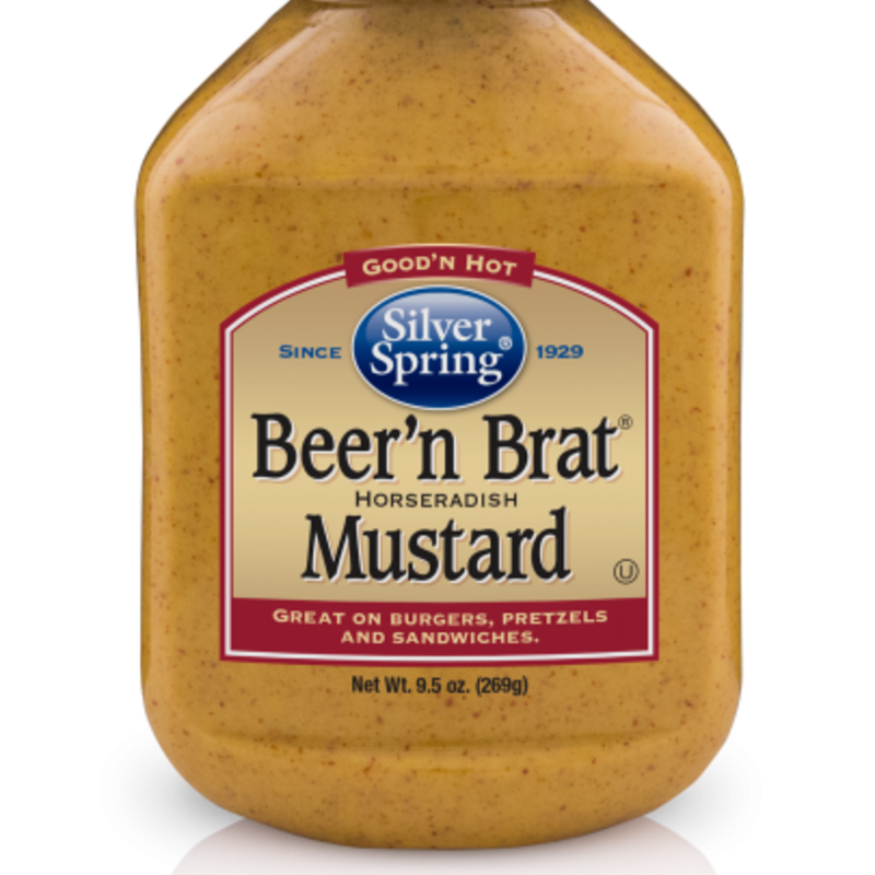 Silver Spring Foods Beer 'n Brat Mustard (9.5 oz.)