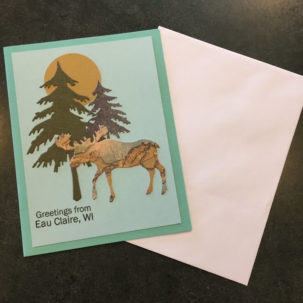 Cari Raynae Animal Tree Greeting Card