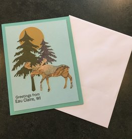 Cari Raynae Animal Tree Greeting Card