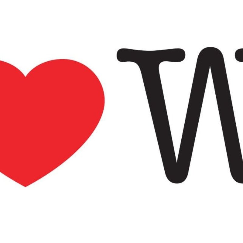 Volume One Sticker - I Heart WI