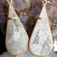 Birch Barking Mad Creations Birch Bark Earrings + Wire