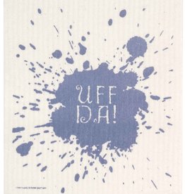 Volume One Swedish Dishcloth - Uff Da (Blue)