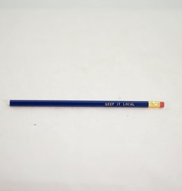 Volume One Pencil - Keep it Local (Blue)