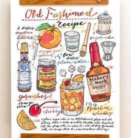 LouPaper Old Fashioned Print Vertical (11X14)