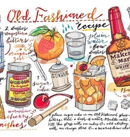 LouPaper Old Fashioned Print Horizontal (8X10)