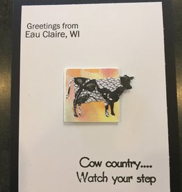 Cari Raynae Cow Greeting Card