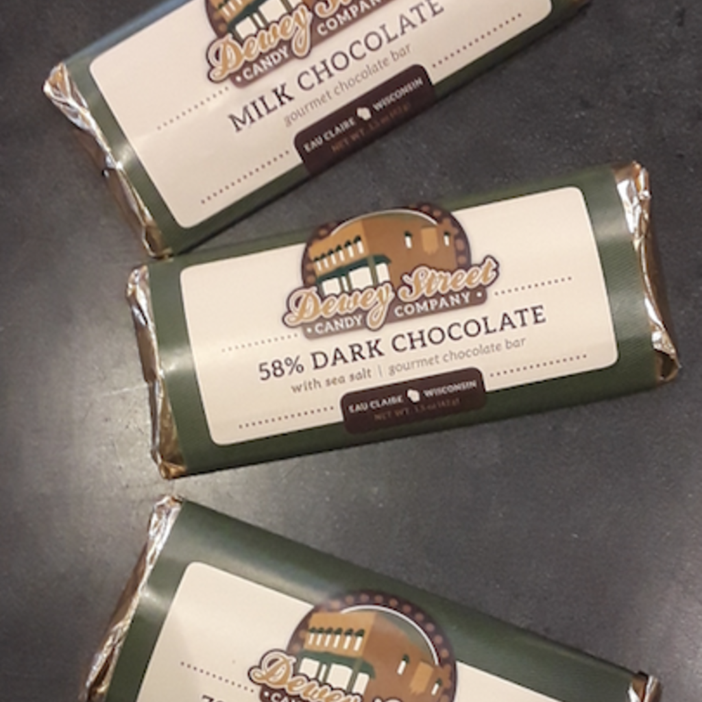 Dewey Street Candy Co. Candy Bar - Milk Chocolate