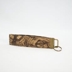 Shelby Banaszak Key Fob - Wood Grain