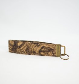 Shelby Banaszak Key Fob - Wood Grain