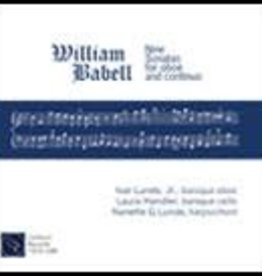 Ivar Lunde William Babell: Nine Sonatas for Oboe and Continuo