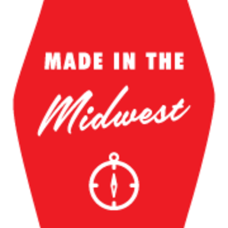 Volume One Key Tag - Made in the Midwest (Red)